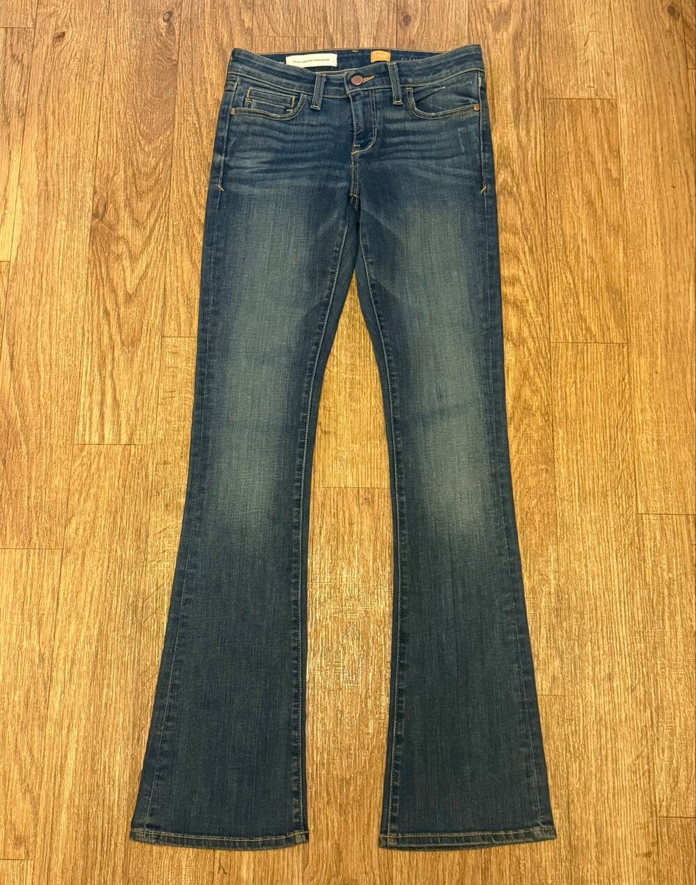 Anthropologie Pilcro and the Letterpress Medium Wash SJEJ Denim Jeans Size 25